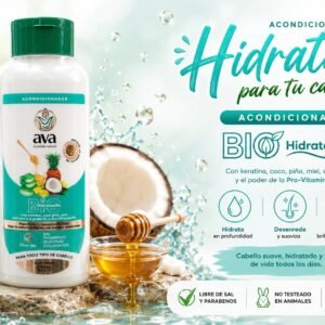 Acondicionador Capilar Biohidratador Ava – Nutrición y Anti-Frizz